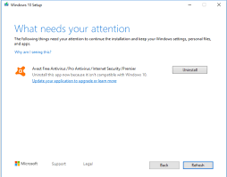 A stylish and appealing windows 10 interface makes it easy to see the latest security status for various areas, with panels for computer and  . Here S Why Avast Avg Users Are Unable To Download Latest Windows 10 Updates Tech News O