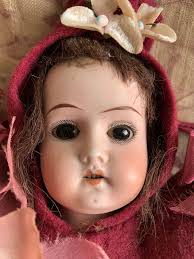 French Nordic Style Dolls in White Lace Bag