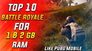 Top 10 Battle Royale Games For 1 And 2gb Ram Phone Youtube