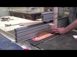 Http Www Youtube Com Watch V Nwf8zcbamci Table Saw Fence Table Saw Aluminum Extrusion