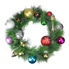 Check spelling or type a new query. 24 Multi Color Ornament Long Needle Pine Artificial Christmas Wreath Unlit Multi Today 49 49 Free Shipping