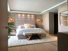 Metal furniture is perfect for the modern bedroom design style because it can add a very eclectic and trendy feel. 75 Beautiful Modern Bedroom Pictures Ideas July 2021 Houzz