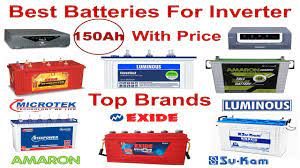 We did not find results for: Best 150ah Inverter Batteries 2019 With Price Best Tubular Flat Plate Battery Top 5 Brands Youtube