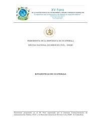 Que sometan a consideración y aprobación de las dependencias de la presidencia de la república, en cumplimiento a lo preceptuado en la ley de contrataciones del. Presidencia De La Republica De Guatemala Onsec