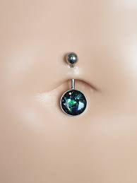 Handmade Belly Bar Faux Opal Body Jewelry Navel Piercing Etsy Opal Body Jewelry Belly Bars Belly Button Jewelry