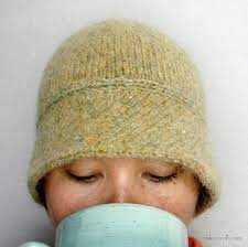 A day at the sea is worked in tunisian crochet knit stitch in the round, beginning at the brim with a double ended tunisian crochet hook. Matilda Tillie Knit Cloche Hat Pattern Mk Carroll Cloche Hat Pattern Knitting Knitting Patterns