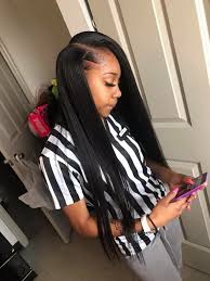 Weave hairstyles come in different styles. Pinterest Keyannnaa Straight Weave Hairstyles Straight Hairstyles Weave Hairstyles