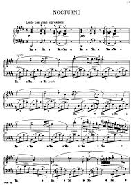 Nocturne In C Sharp Minor B 49 Free Sheet Music Nocturne Sheet Music Free Sheet Music