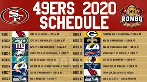 With this information in mind, i'm using a combination of recent results and the structure of schedules. Live 49ers Fans Predictions Reactions To 2020 Regular Season Schedule Youtube