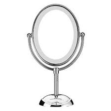 Bathroom Accessories Briscoes Lighted Mirror Portable Led Chrome Mirror With Led Lights Mirror With Lights Mirror
