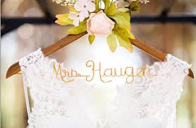 Wedding Hanger Pink Peony Flowers First And Last Name Etsy Wedding Hangers Perfect Bridal Shower Gift Personalized Wedding