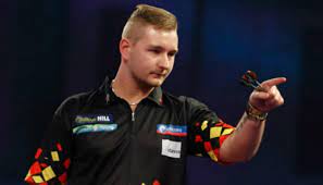 Michael van gerwen too strong for dimitri van den bergh as premier league resumes. Darts Dimitri Van Den Bergh S Stunning Nine Darter At Grand Slam Newshub