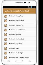 It's a match made in heaven, if they're gonna talk let 'em. Mohombi Bumpy Ride Lyrics For Android Apk Download