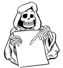 To go along with our halloween coloring pages for kids and for adults we have these great scary coloring pages for you to print for free. Grim Reaper Coloring Pages Best Coloring Pages For Kids
