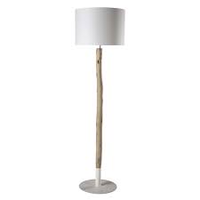 Stehlampe Archipel Aus Holz Und Weisser Baumwolle H 184 Cm Jetzt