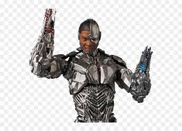 The cyborg figure stands at 12.6″ tall, with about 30 points of articulation. Cyborg Png Background Mafex Justice League Cyborg Transparent Png Vhv