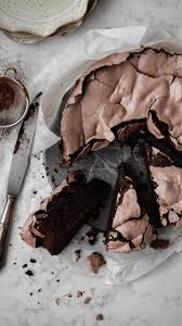 Chocolate Hazelnut Meringue Cake Studio Baked Recipe Baking Meringue Cake Dessert Recipes