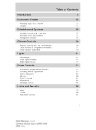 Mercury mariner radio wiring diagram. Mercury Mariner 2008 Owner S Manual Pdf Download Manualslib