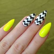 16 Fabulous Yellow Nail Art Designs Pretty Designs Pointy Nails Almond Nails Designs Yellow Nails