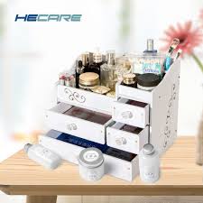 New Hecare Plastic Make Up Organizer Drawers Waterproof Rangement Maquillage Tiroir Screw Fixation Caixa Organizador De Batom Hecare Plastic Make Organizer