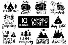 Find & download free graphic resources for svg. Camping Bundle Graphic By All About Svg Creative Fabrica