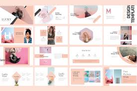 Lucky Free Presentation Template Pixelify Best Free Fonts Mockups Templates And V Presentation Template Free Templates Free Design Powerpoint Templates