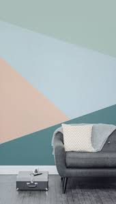 Polygon Wall Mural Milexa Wallpaper Bedroom Feature Wall Geometric Living Room Geometric Wall Paint