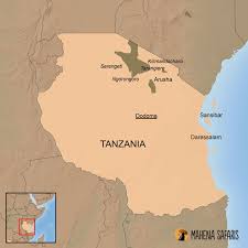 Karte nationalparks in tanzania (pdf). Reiseinformationen Tansania Mahena Safaris