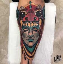 Tatuajes Aztecas Logia Tattoo Barcelona