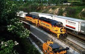 By Gone Eras The Chessie System Solid T O F C Trains In 2019 Baltimore Ohio Railroad Train Railroad Photography