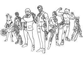 Coloring Page Fortnite Chapter 2 Season 2 Battle Pass 6