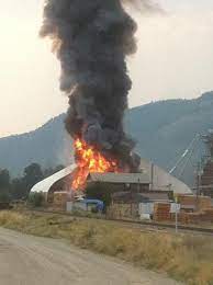 The fire broke out at the extensive premises of vernon cotton mills company. Fire Rips Through Coldstream Lumber Mill East Of Vernon Cbc News