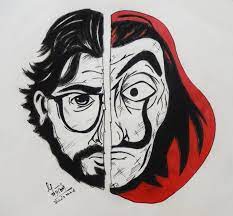 Maybe you would like to learn more about one of these? Money Heist Drawing By Zuhaib Wahid Saatchi Art