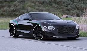 Bentley Exp 10 Speed 6 Black Edition Rendered As The 2018 Continental Gt Bentley Continental Bentley Continental Gt Bentley Continental Gt Speed