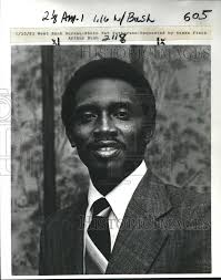 1982 Press Photo Civil Sheriff candidate for Orleans Parish, Arthur Bush