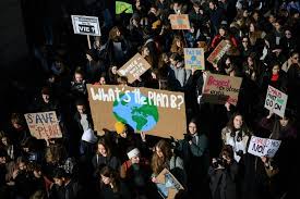 We also like to walk in the street. Make Love Not Co2 Swiss Students March For Climate Action