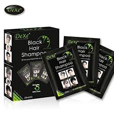 Shampoos have been around for a pretty long time now. Amazon Com Dexe Black Hair Shampoo Natural Black One Box 25mlx10pouch Beauty