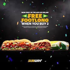 Subway Deal Buy Two Get One And New Subs Eatdrinkdeals