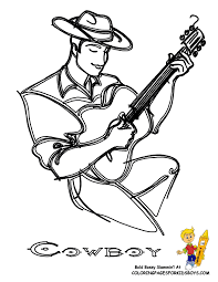 Download and print free horse and cowboy coloring pages. Saddle Up Cowboy Picture Coloring Free Cowboy Coloring Indians Hats Boots Cowboy Pictures Color Rodeo Horses