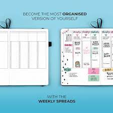 Amazon Com B5 Bullet Planner By Scribbles That Matter Version 2020 Undated Pre Printed Daily Wee Bullet Planner Passion Planner Bullet Journal Student
