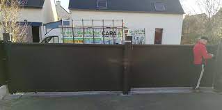 Check spelling or type a new query. Pose D Un Double Portail Coulissant A Pace Cara Fermetures