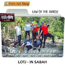 Ongcloud after finished shooting law of the jungle in sabah. Kvariety Law Of The Jungle In Sabah Wanna One Shopee Indonesia