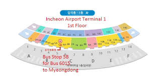Terminal 1, incheon international airpor, duty free area, gate 11, 4th floor, incheon. 2019 Updated Bus 6015 From Incheon Airport To Myeongdong