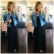 10 Adorable And Easy Summer Outfits Living In Yellow Simple Summer Outfits Summer Work Outfits Black Maxi Dress