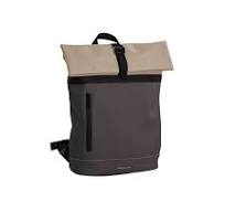 Daniel Ray Rolltop-Rucksack Hampton - Moderner PU-Rollrucksack mit  Laptopfach