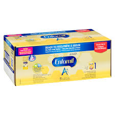 So you can get nutrion for brain support inspired by breast milk from the infant formula brand that's no.1 recommended by pediatricians. Enfamil Baby Formula A Ready To Feed Value Pack