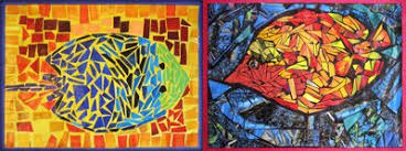 Bits And Pieces Song Scotland Mosaic Fish W Magazine Images Mosaic Art Projects Art Workshop Grade School Art Projects