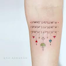 101 cool and classic roman numerals tattoo designs. Coordinates Or Birthdate Inspo Tattoo Tatuagem Instagram Minas Gerais