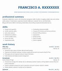 Office Boy Resume Example Visualeyes Inc Worcester Massachusetts