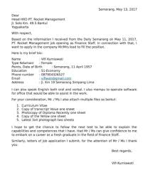 Dengan kemampuan ini saya yakin dapat berkontribusi dengan baik kepada perusahaan. 4 Contoh Surat Lamaran Kerja Yang Benar Kumparan Com